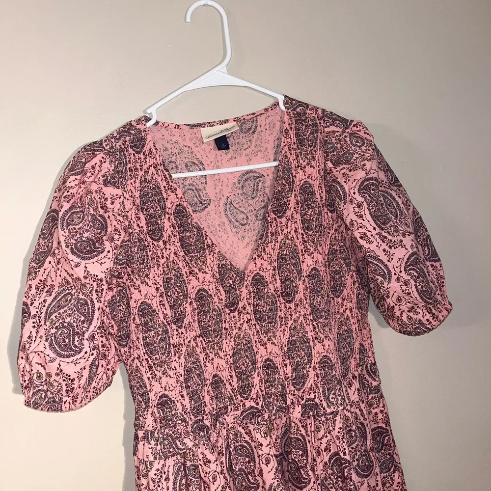 Universal Threads Universal Thread pink patterned maxi dress, size small - Image 2