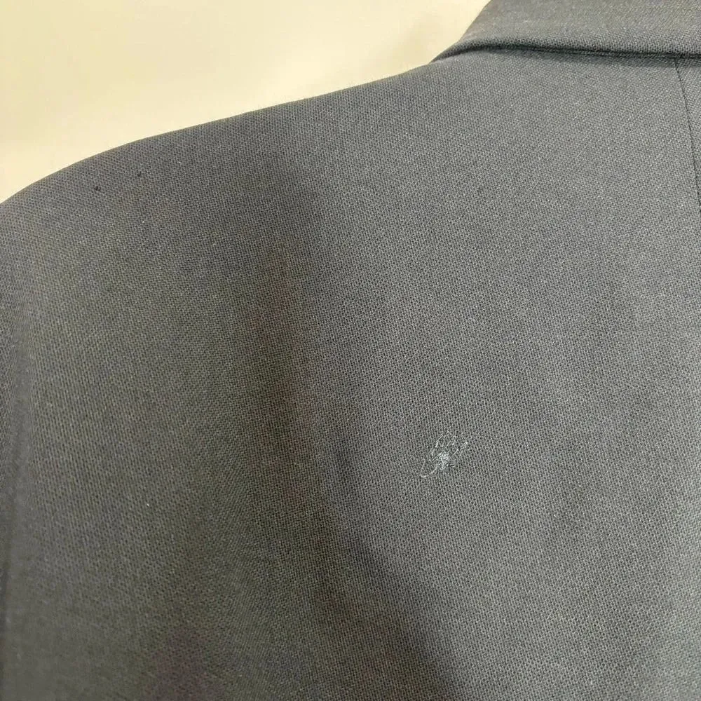 Lauren Ralph Lauren 100% Wool Blazer Button front Black size 10 - Image 4