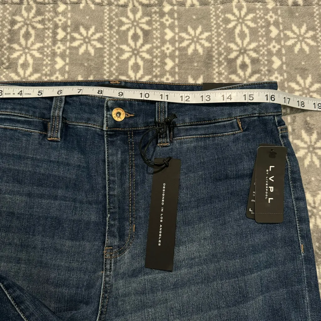 NWT LVPL by Liverpool Sadie Straight with‎ Welt Pockets - Spector Size 14/32 - Image 9