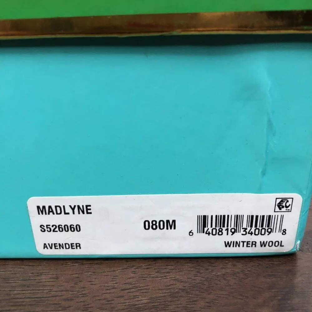 NEW Kate Spade Madlyne Lavender Winter Wool Pumps Women's Size 8M - Image 7