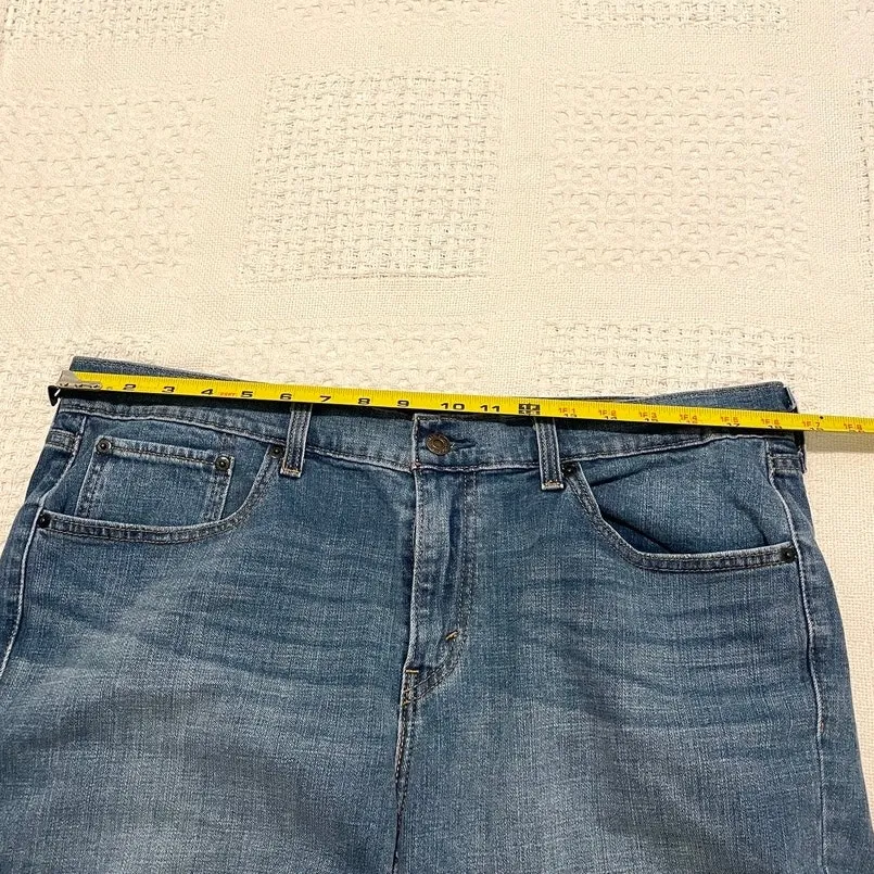 Levi's 32 red tab denim jean stretch shorts SH 1954 - Image 3