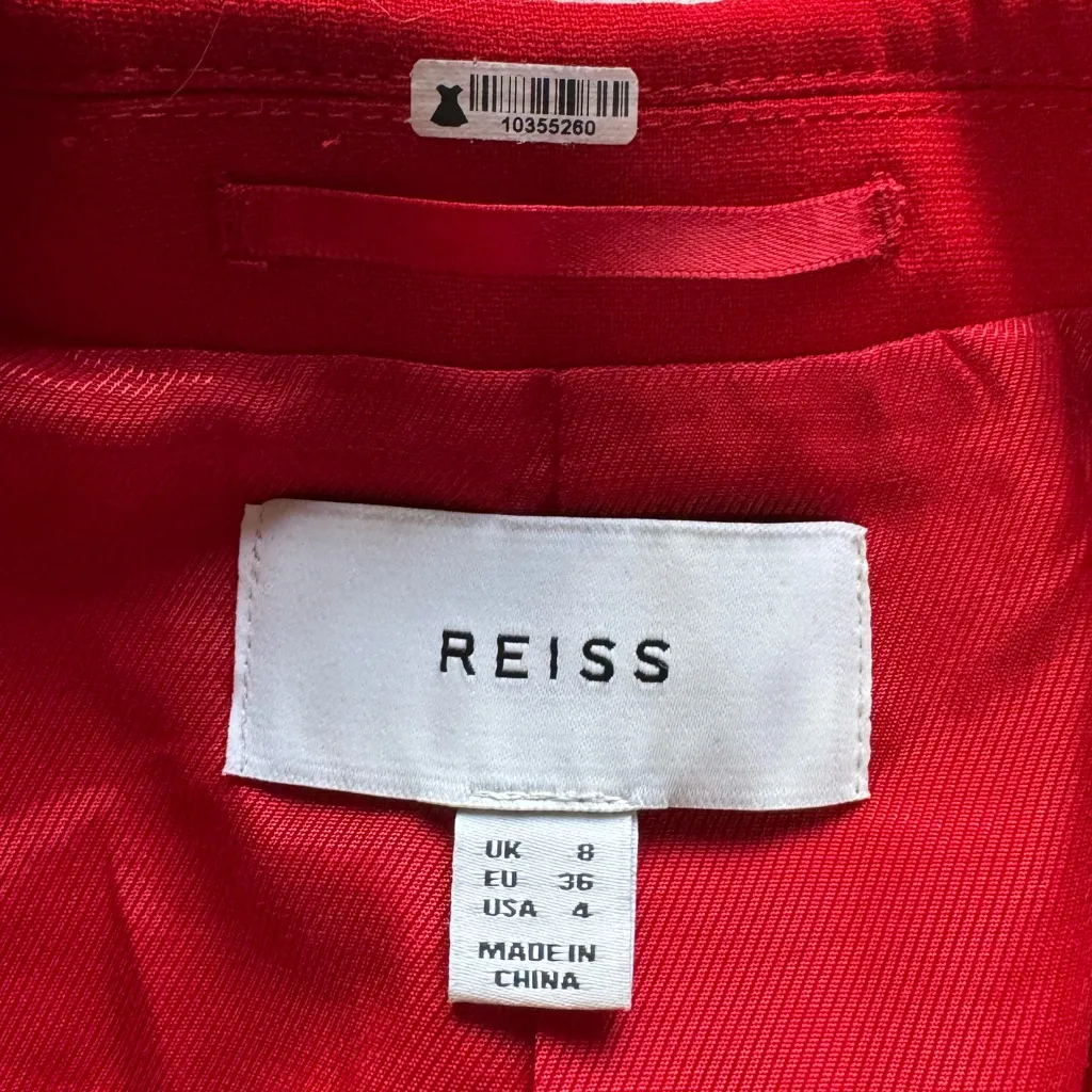 REISS  -  Millie Peaked Lapel Blazer - Image 6