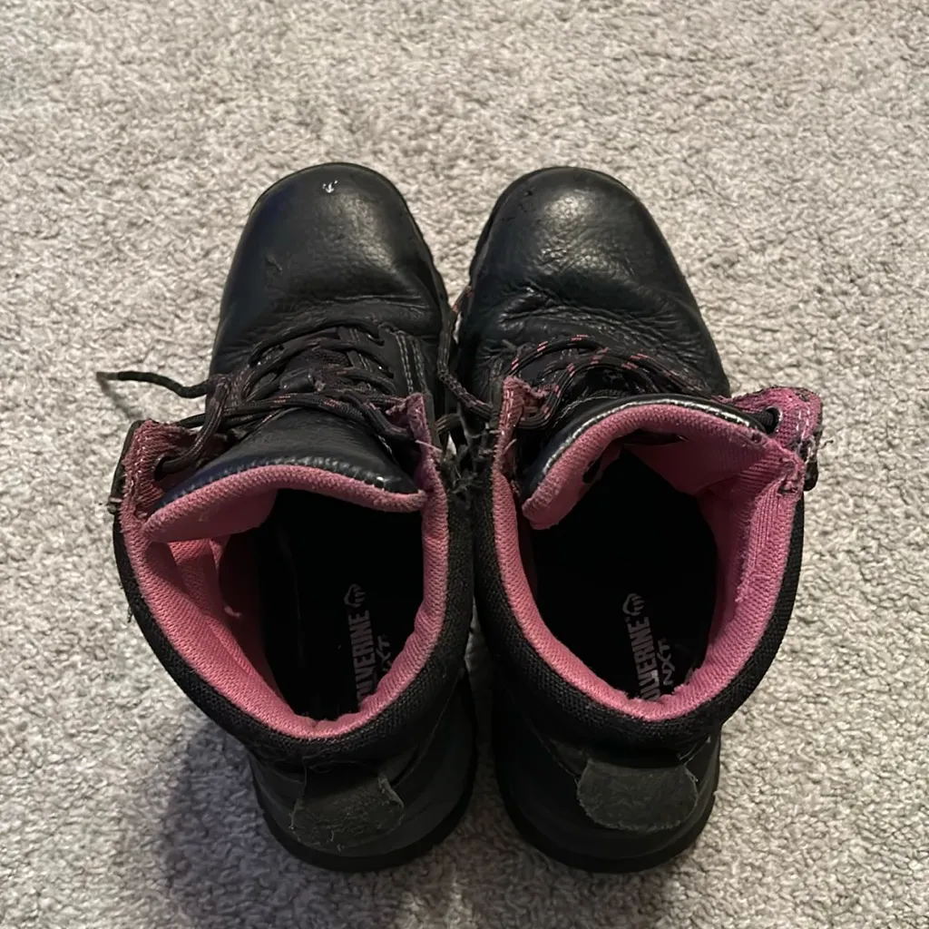 Wolverine Piper Waterproof Composite‎ Toe Work Boots, Black, Women's 8 M - Image 3