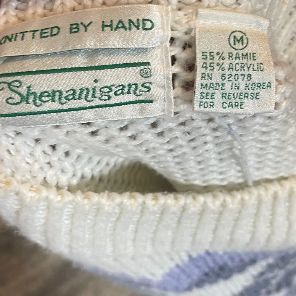 Vintage Shenanigans‎ Sweater Blue Size M - Image 6