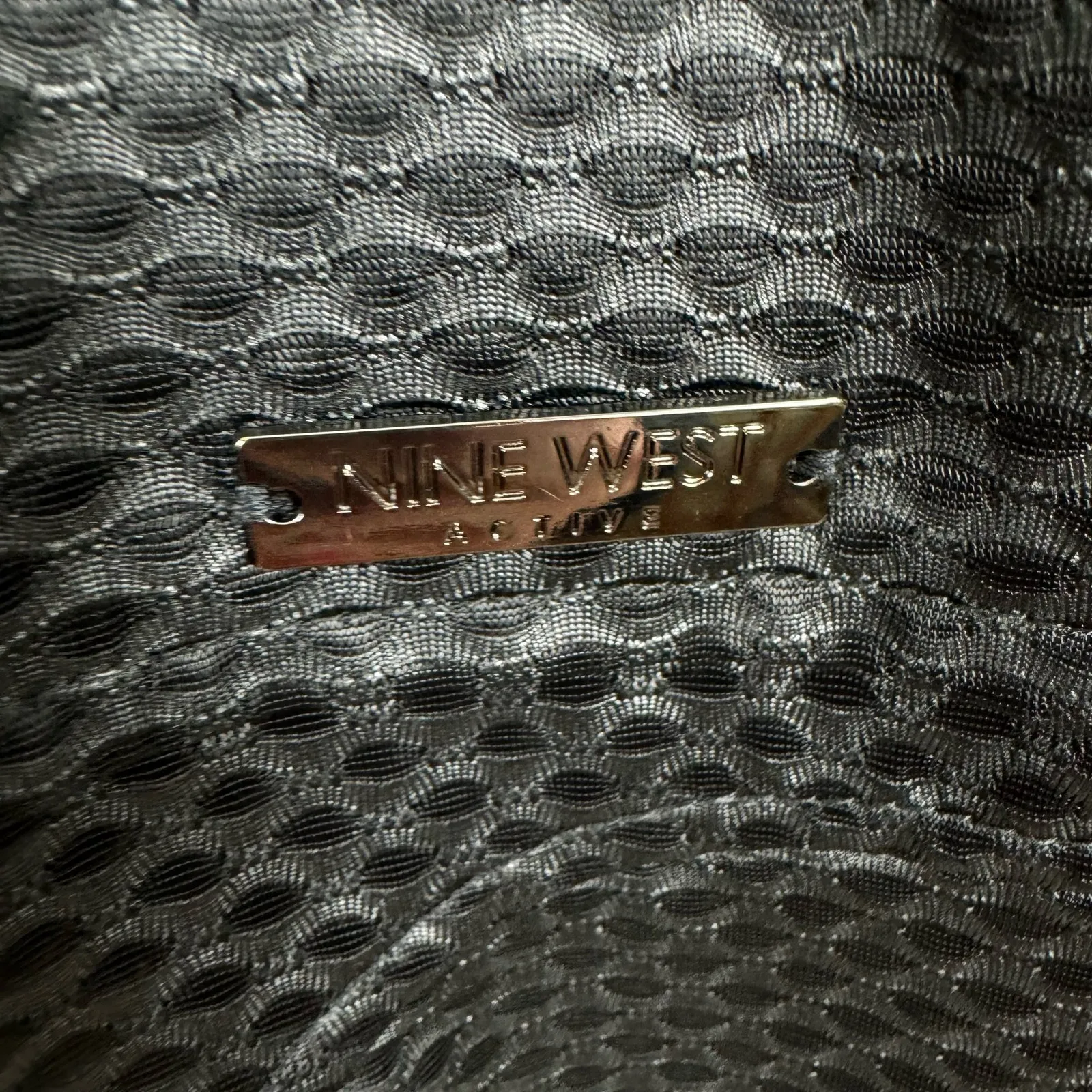 Nine West Active Black Zip Up Athletic Jacket Medium - Image 8