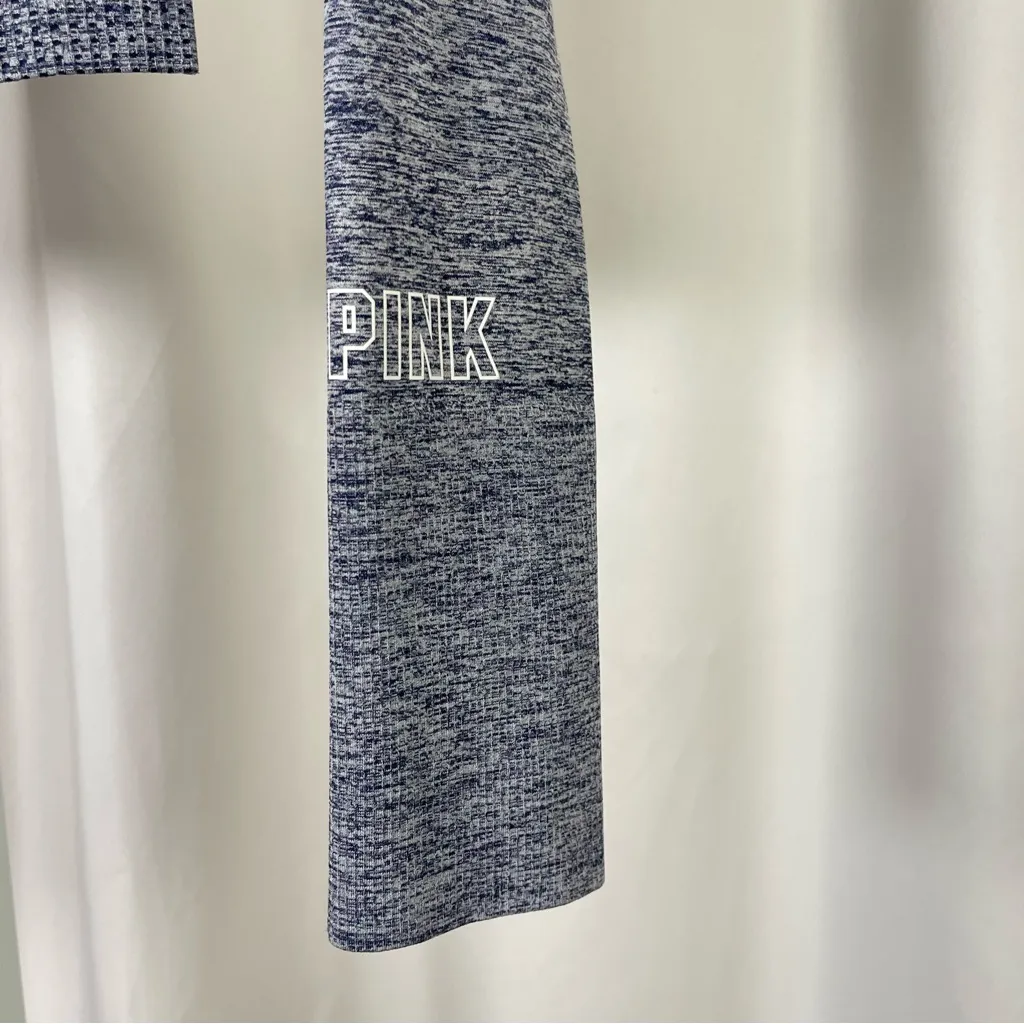 PINK Victoria's Secret Medium Seamless Ombre Gradient Leggings Crop Matching Set - Image 5