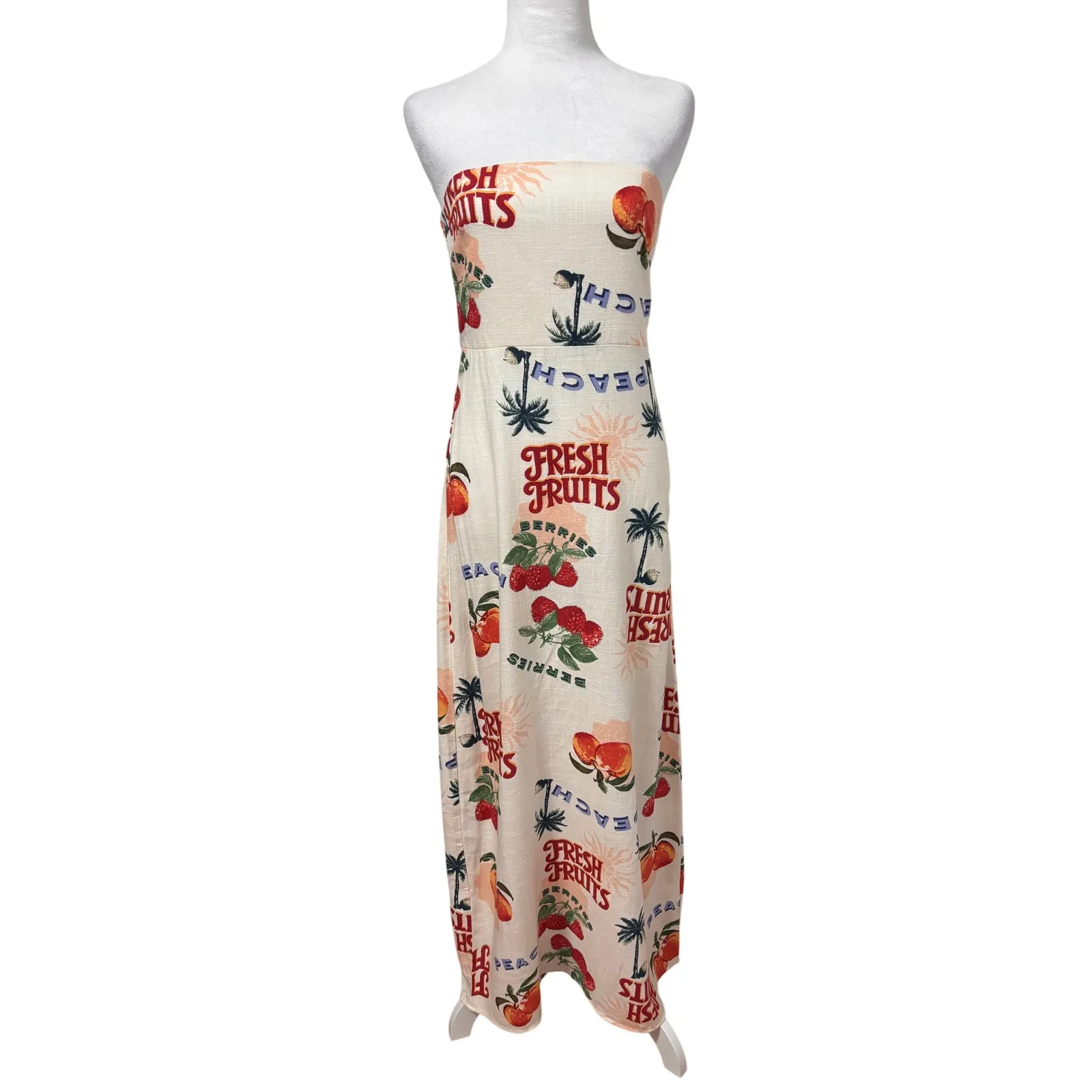 paper heart linen blend dress Paper Heart Linen Blend Dress Yellow Size Large Button Front Knee Length F946