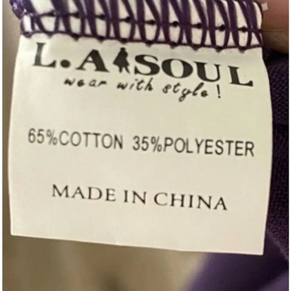 Queer Eye Women's Purple Graphic Tank Top "Music Makes Me Wanna Dance" S - Image 3