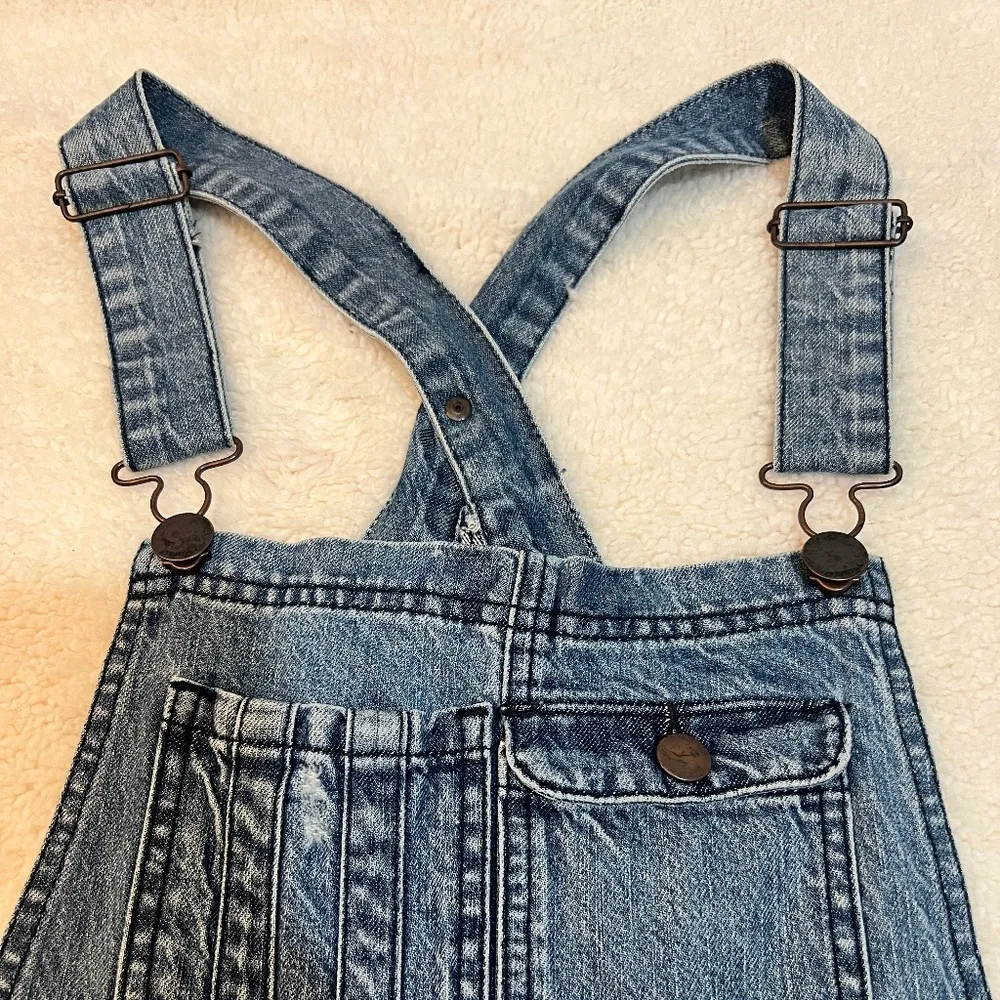 O'neill Shortall Womens Size 7 Jumpsuit Denim Distressed - Image 2