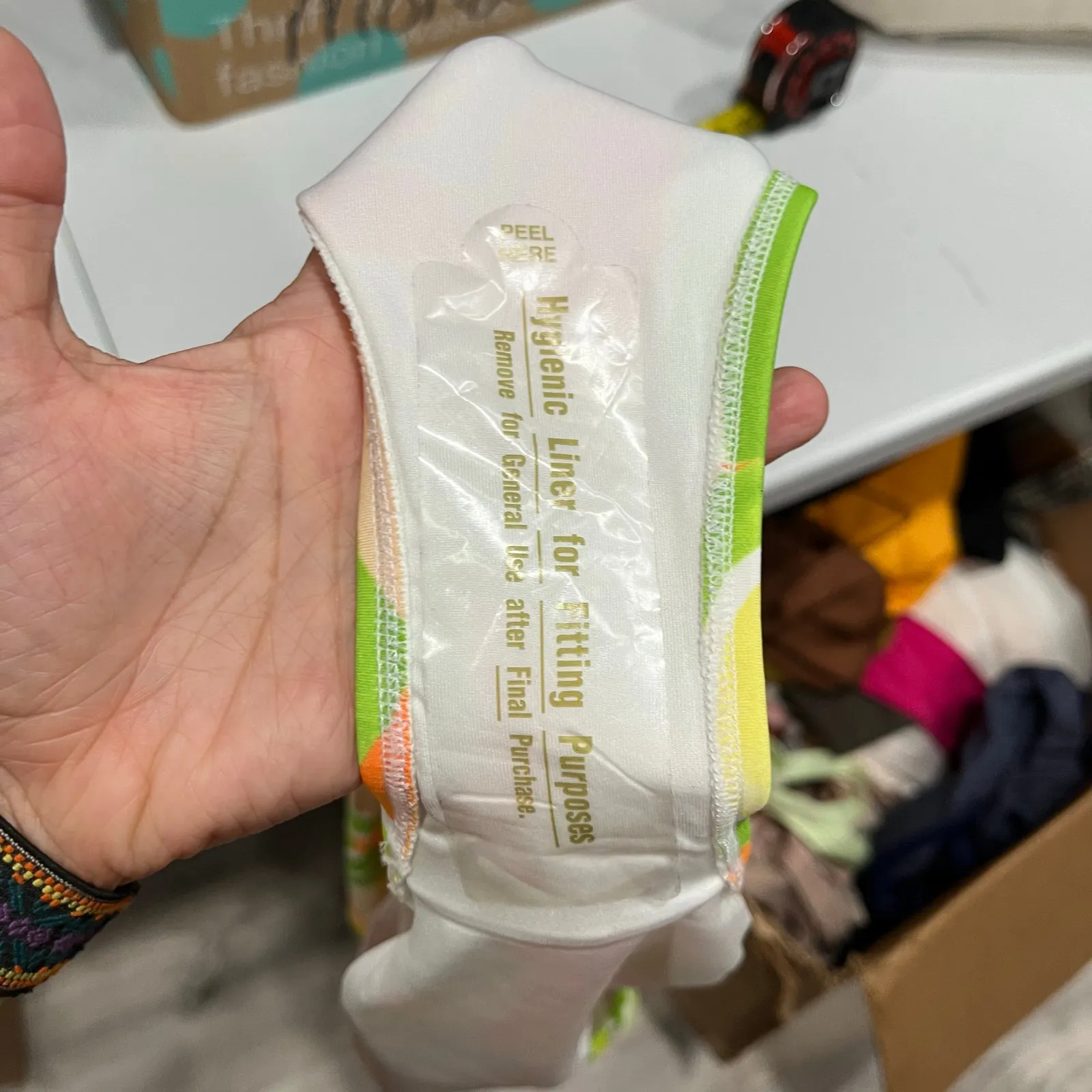 New! Old Navy Tropical Print Sarong Swim Skirt Knot Womens Large Beach Summer - Image 5