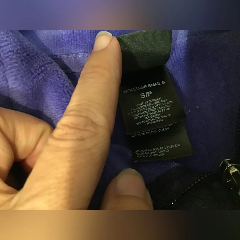 The north face woman’s full zip soft shell fleece lined small - Image 5