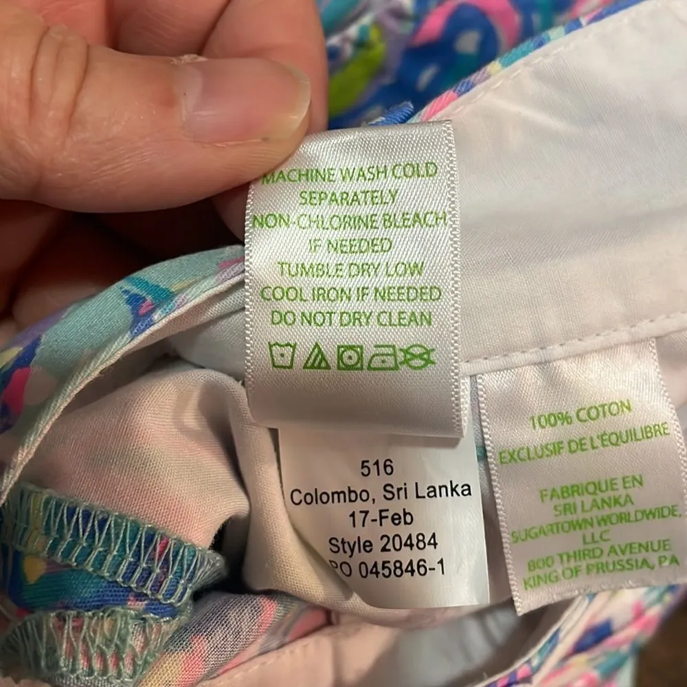 Lilly Pulitzer Jayne Short in Multi Gillty Pleasure - Image 8