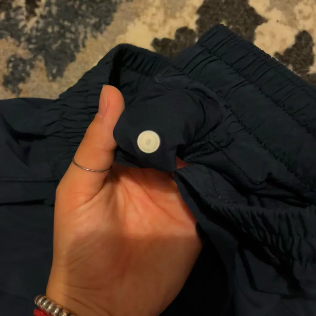 Lululemon Athletica Navy Athletic Shorts - Image 3