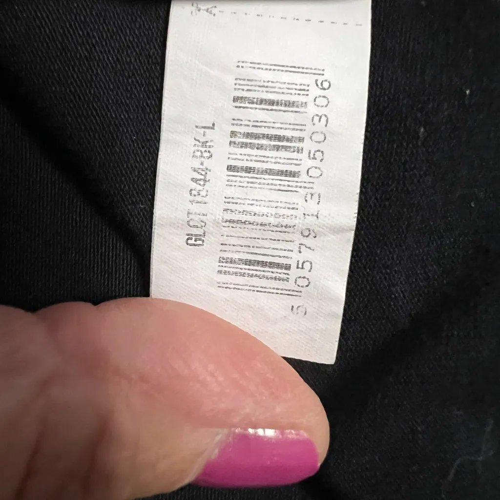 🖤 GYMSHARK Black Crop Tee – Size L 🖤 - Image 5