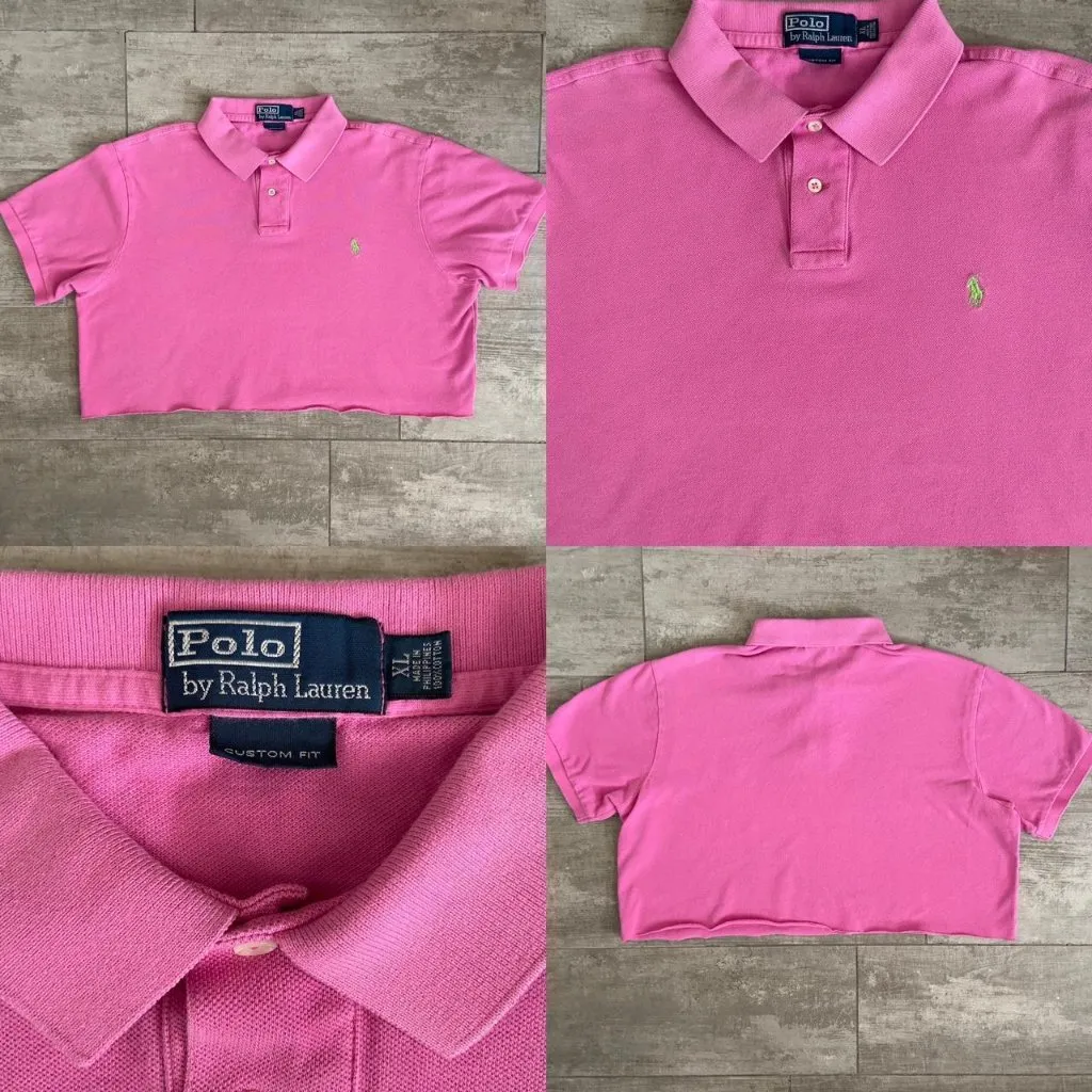 Polo Ralph Lauren Cropped Polo - Image 4