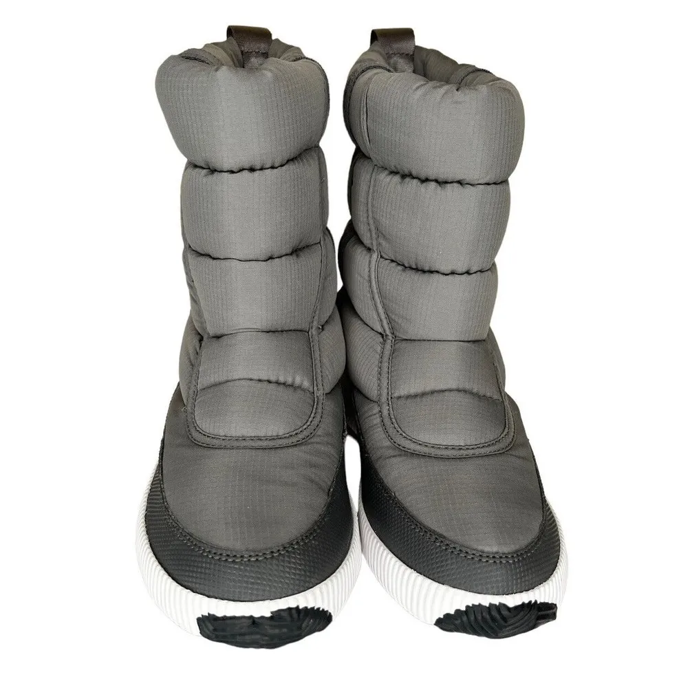 Sorel Womens Out 'N About Puffy Mid Boots Quarry Women’s Size 10.5 - Image 3