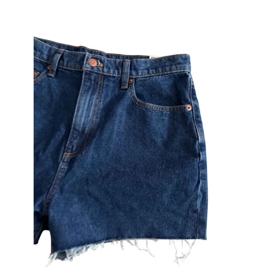 VS PINK High Waist Cutoff Jean Denim Shorts Size 30 NEW with tags Blue - Image 4