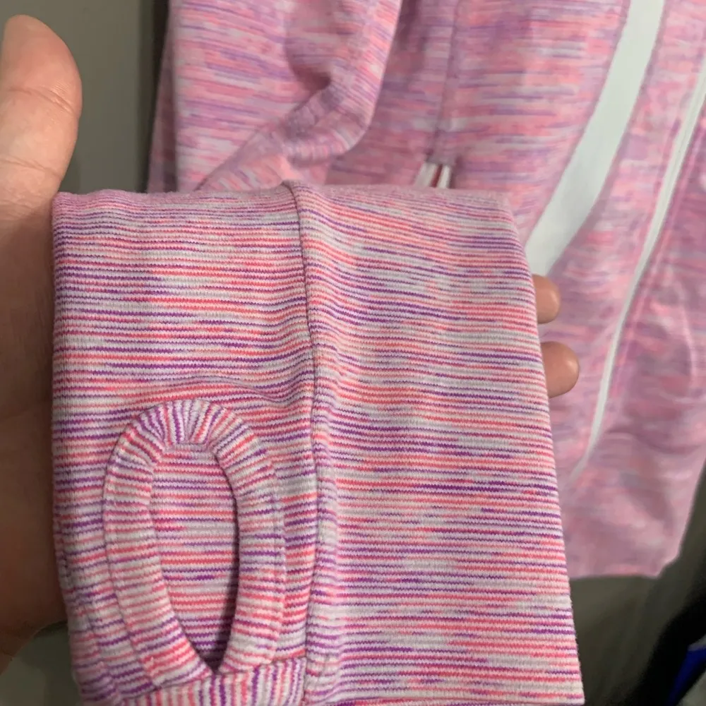 Pink Funnel Neck Full Zip Up - Image 4