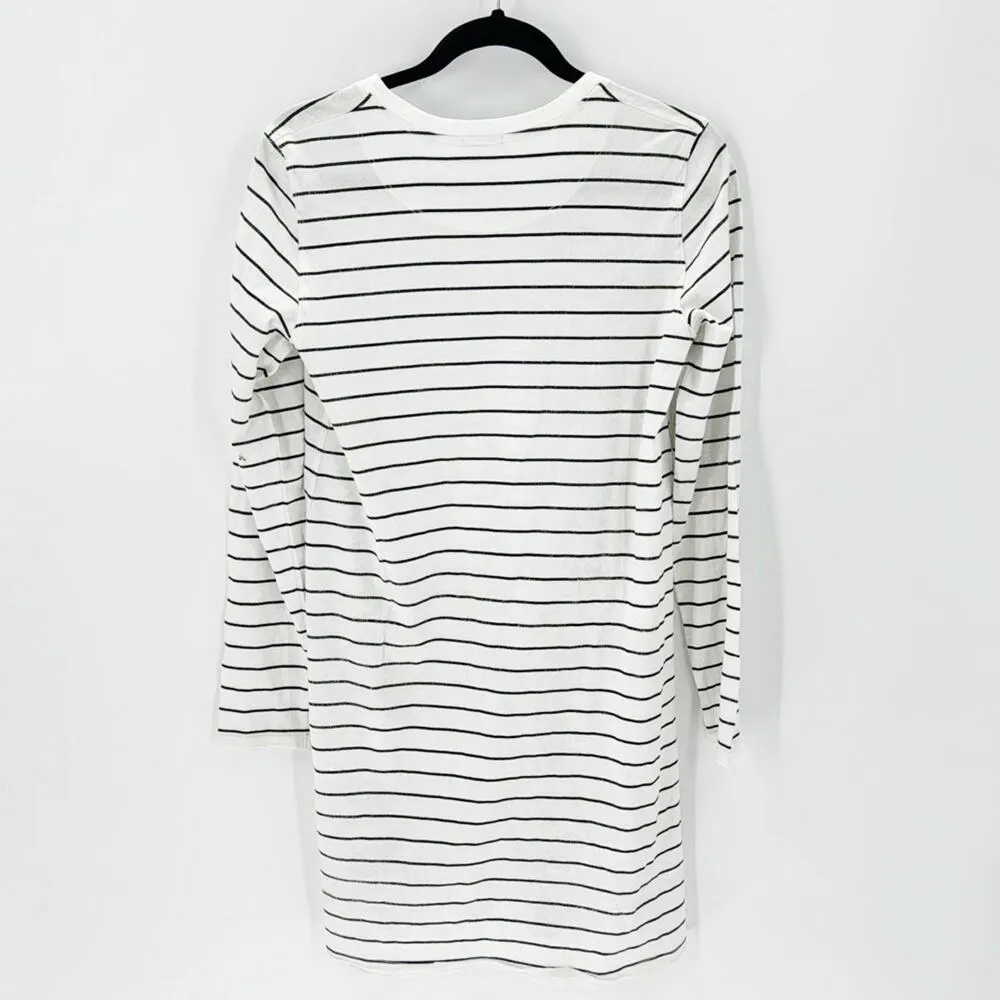 ATM Stripe Shimmer Long Sleeve T - Image 2
