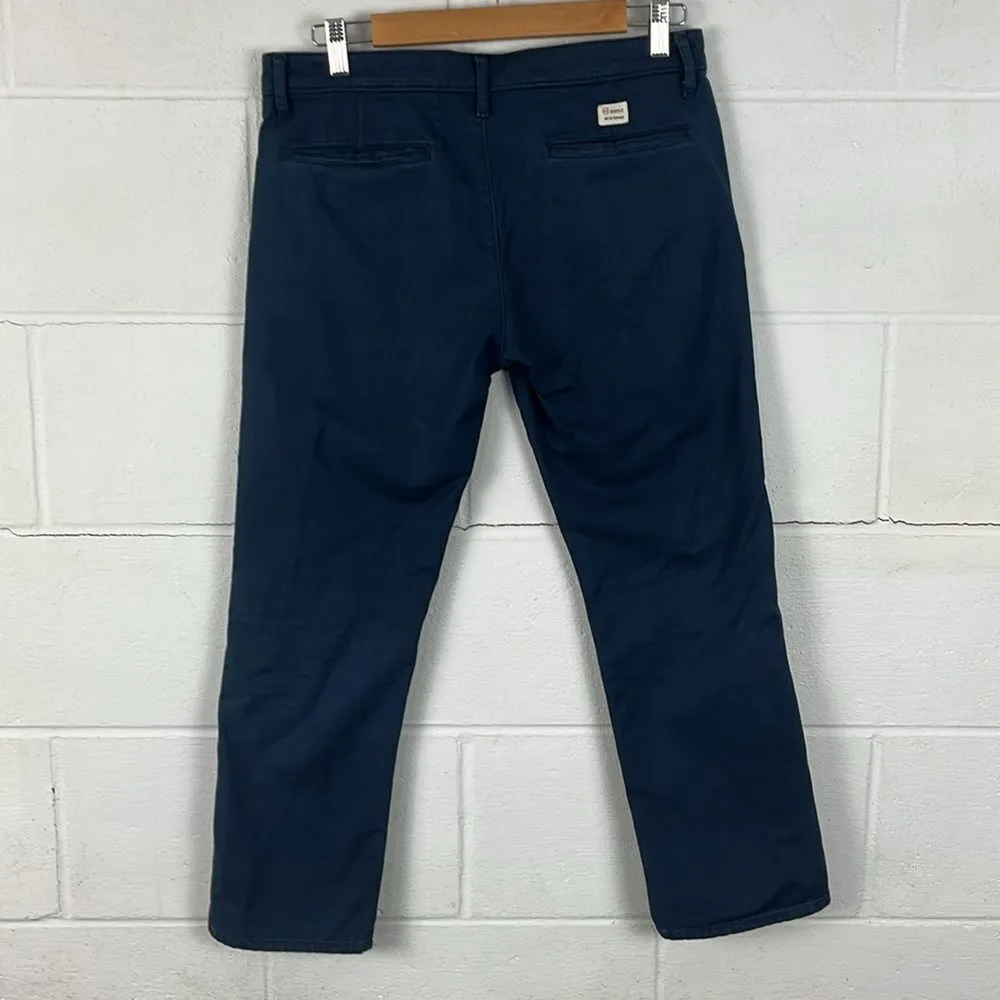 Adriano Goldschmied ex boyfriend navy khaki crop pant - Image 3