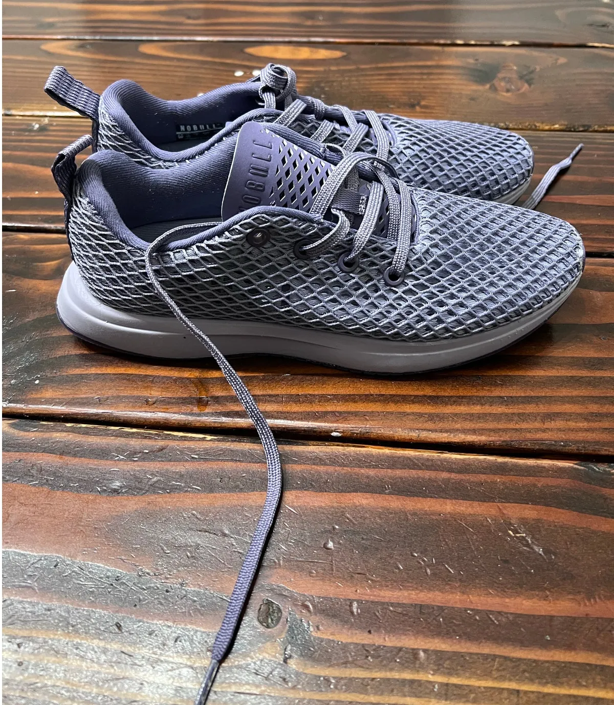 NOBULL Women’s Mesh Trainers Purple Athletic Running Training Shoes Size 7.5 - Image 1