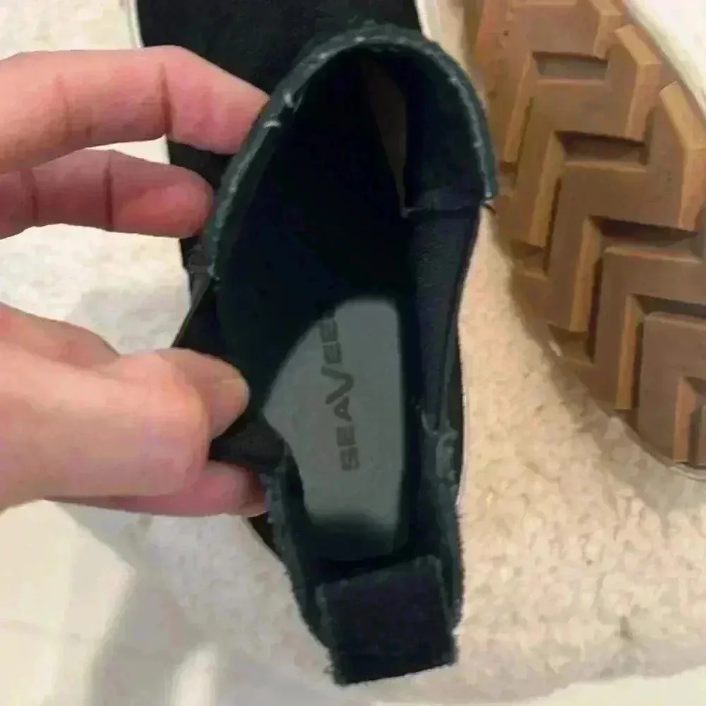 SeaVees black Laguna Chelsea boot suede size 8. - Image 10