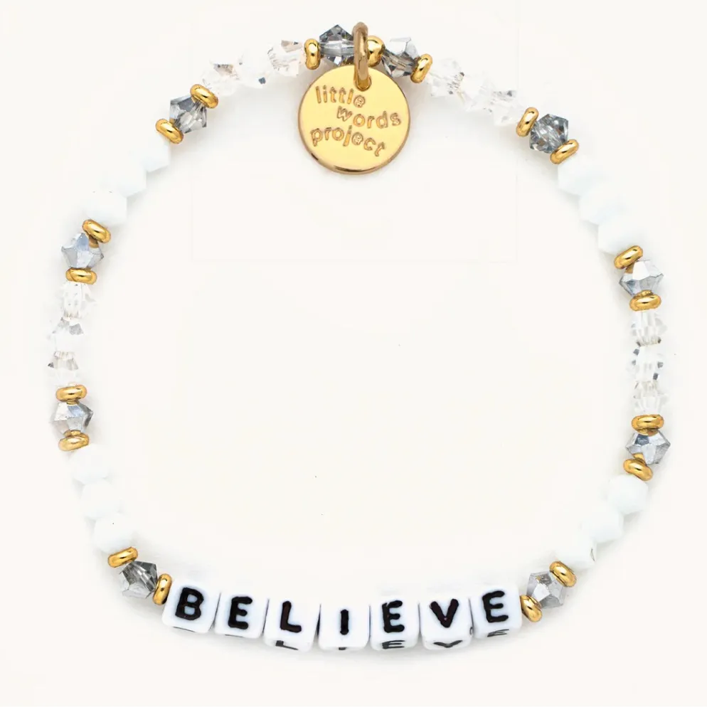 Little Words Project Beaded Bracelets Set Blue - Image 7