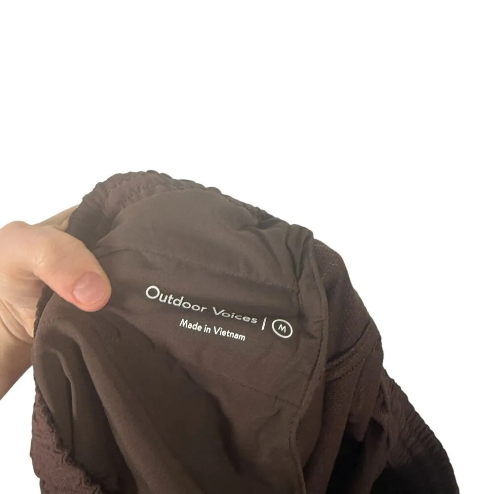 RecTrek Pants Brown Outdoor Hiking Gorpcore Travel Womens Medium - Image 6