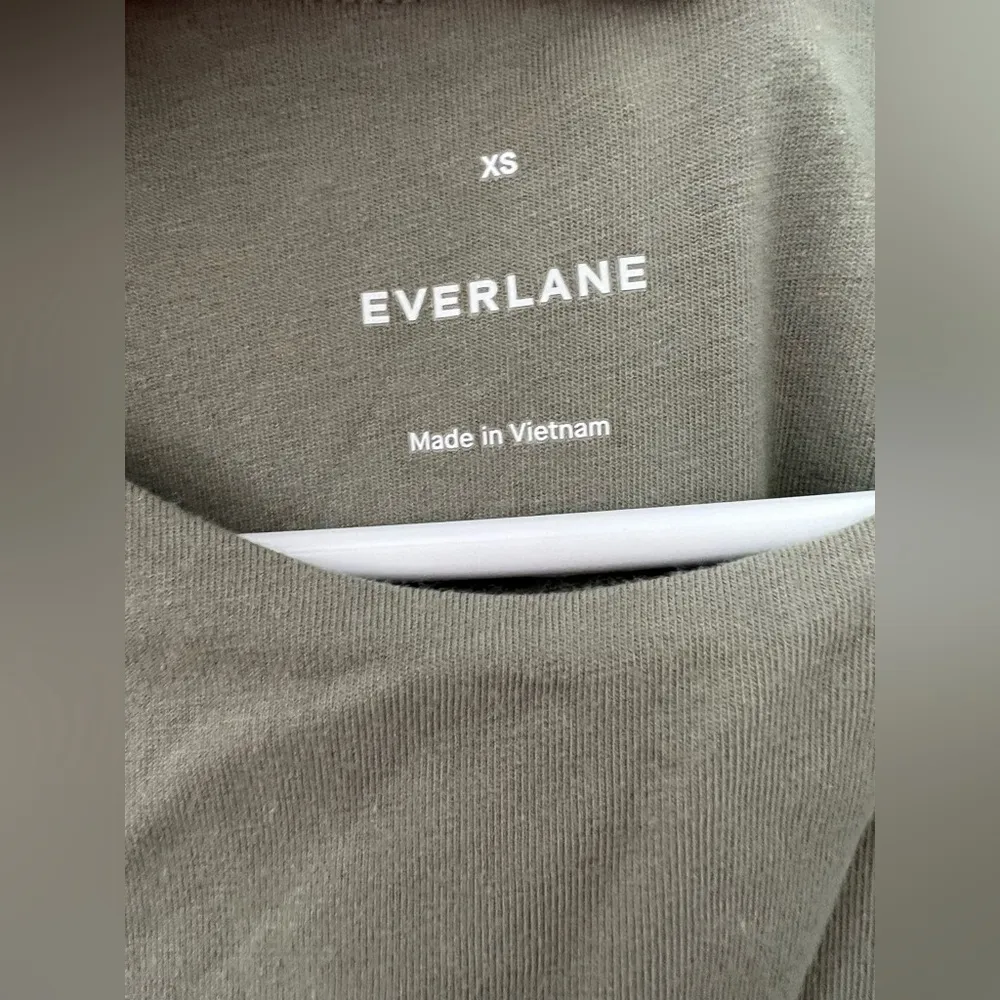 Everlane The Supima High-Neck Riviera Dress Sage Green (Size XS) - Image 7