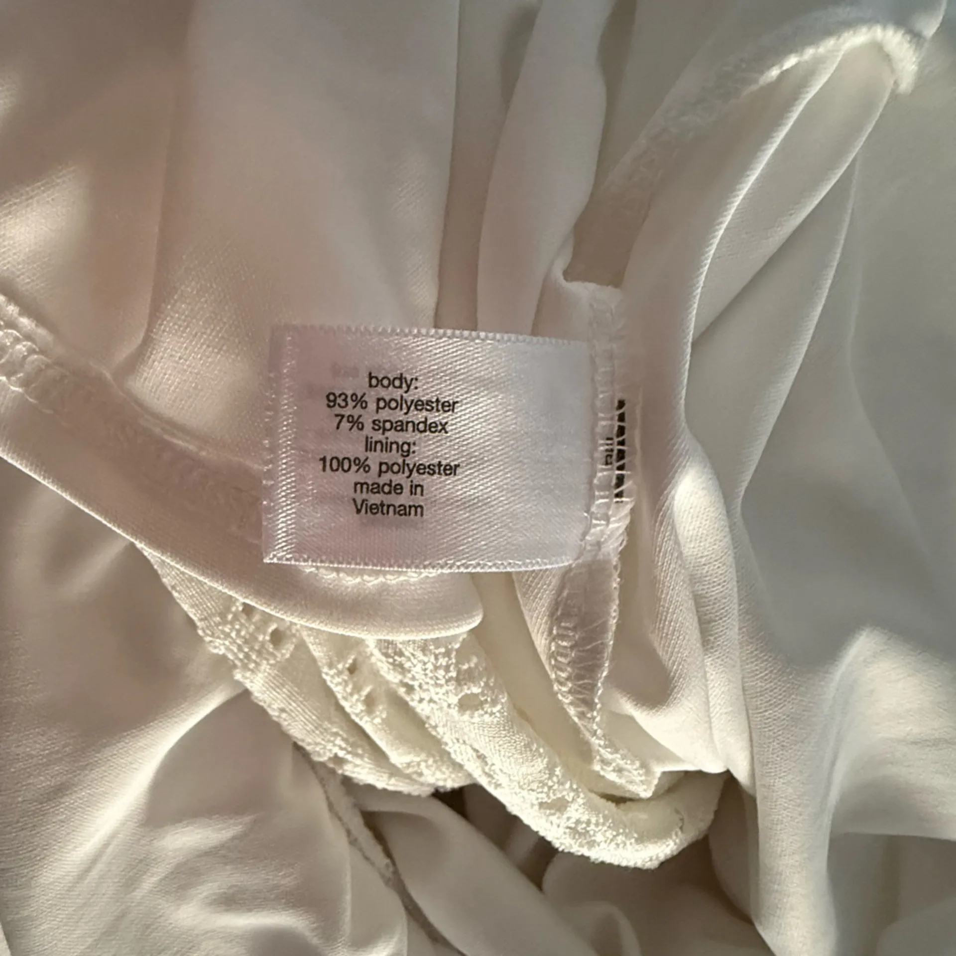 Lane Bryant Off-Shoulder White High Low Dress - Image 11