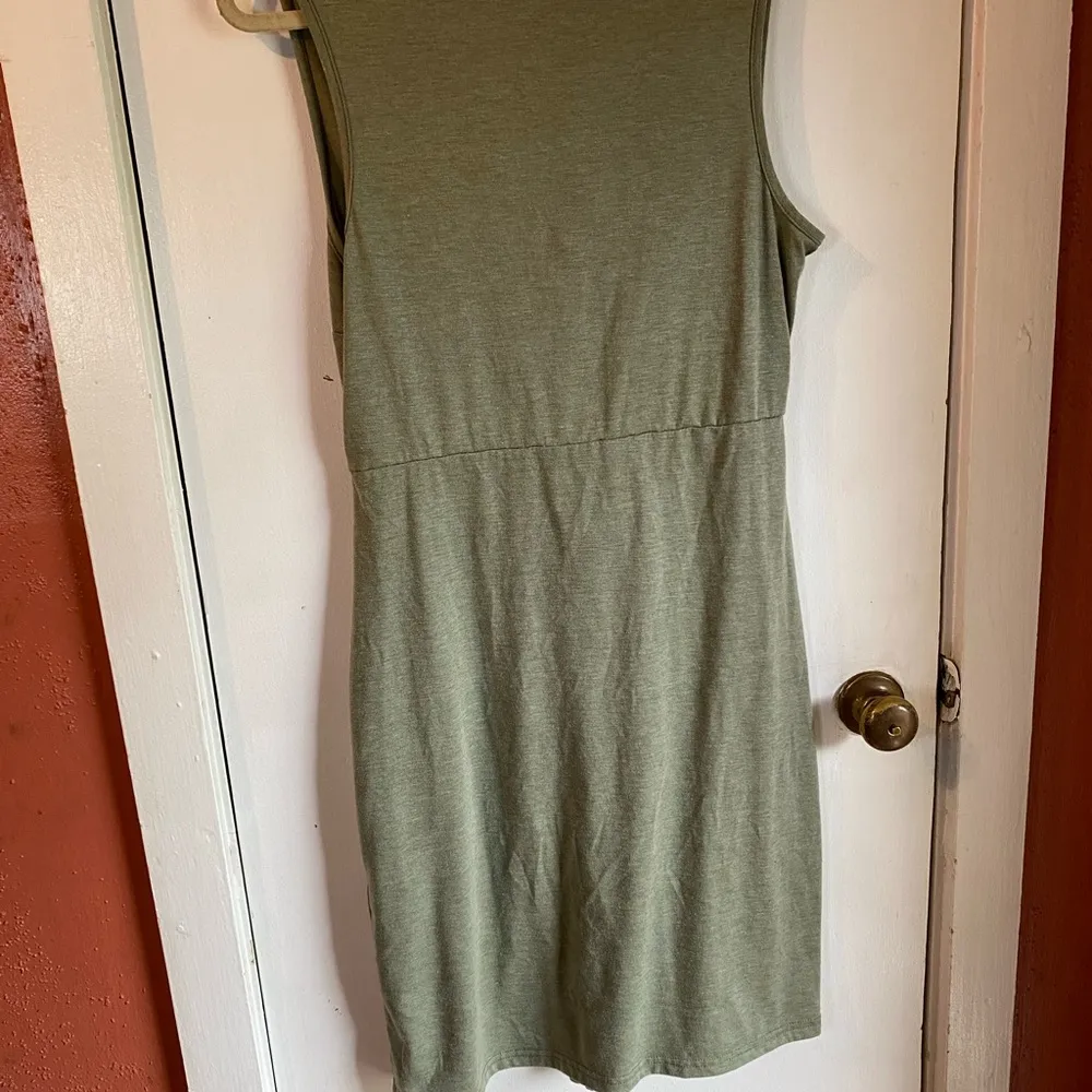 SHEIN Green Sleeveless Sweetheart Midi Sundress SZ XL - Image 5