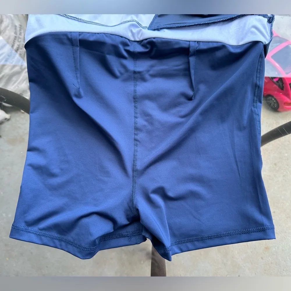 Greg Norman Monet Print Golf Skort in Navy Blue Size Small NWT Skirt Athletic - Image 12