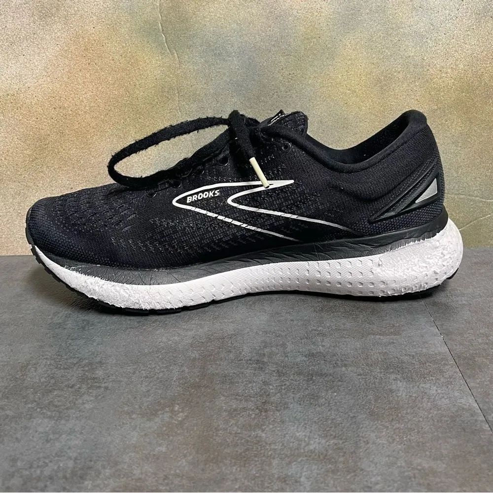 Brooks Glycerin 19 Women's Black/White Running Shoes Size 8.5B - Image 9