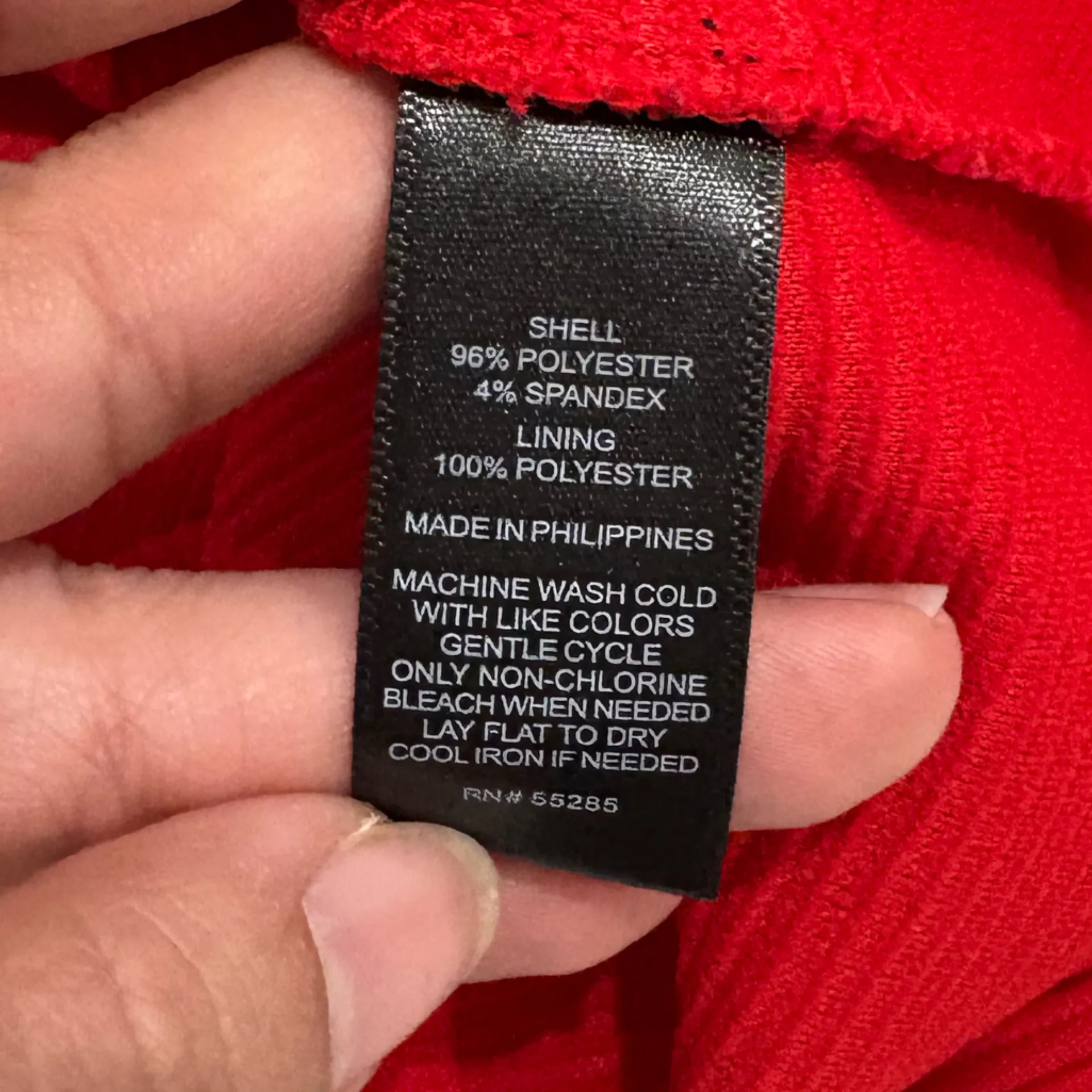 Express Vibrant Red Midi Dress size XS - Image 6