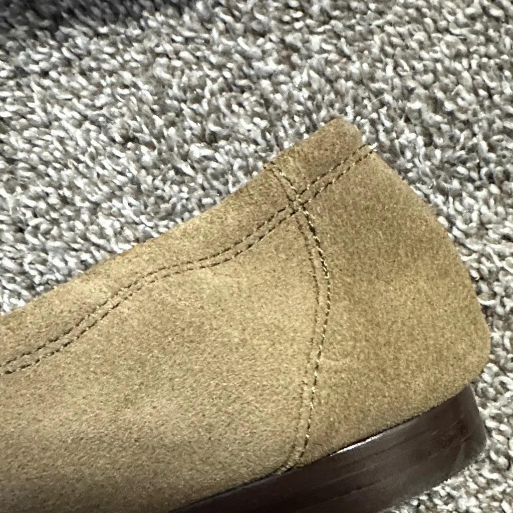 Tory Burch Ballet Loafer, Tan Suede, Women’s Sz 8 - Image 8