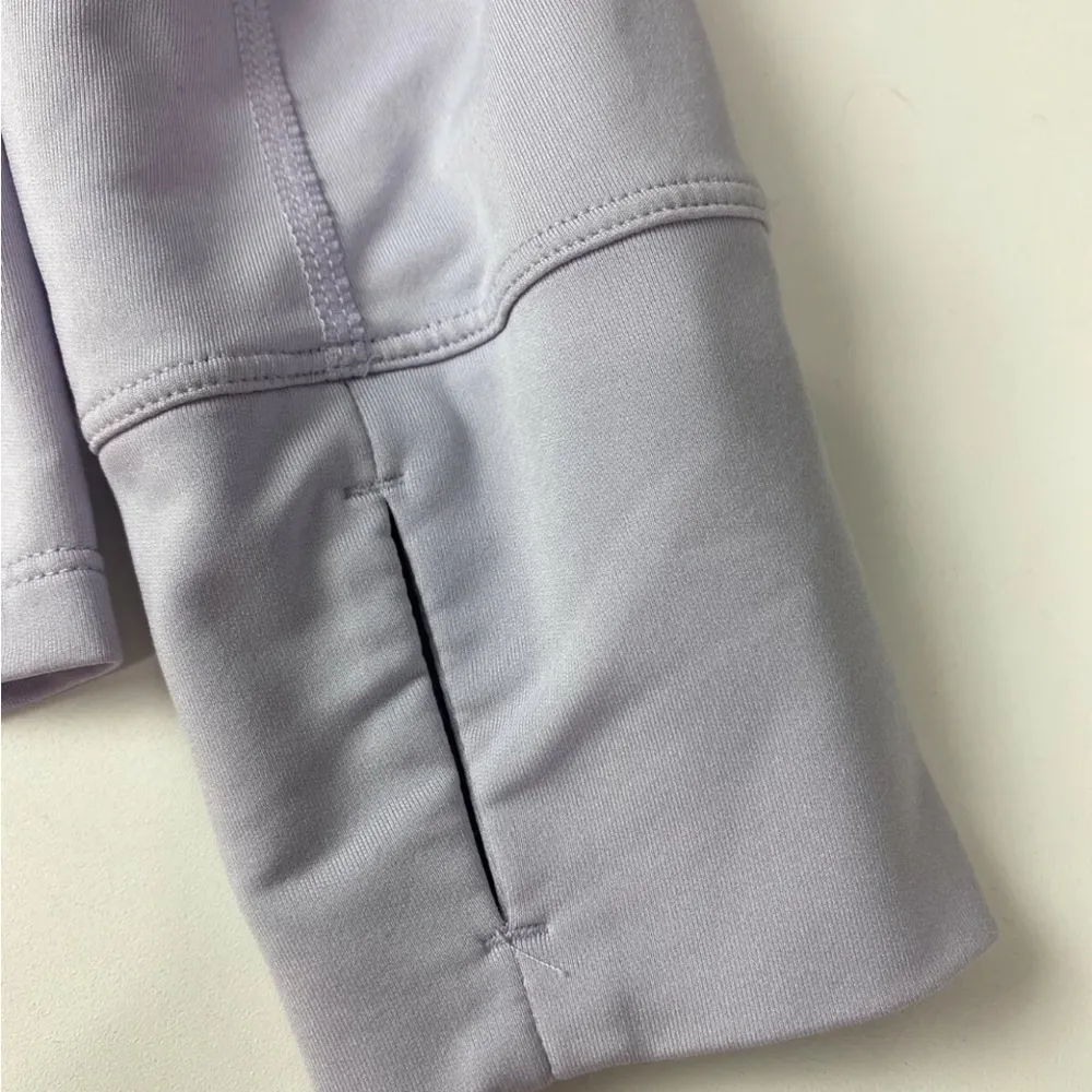 Nike Light Purple 1/4 Zip Size Small Athletic Pull Over - Image 2