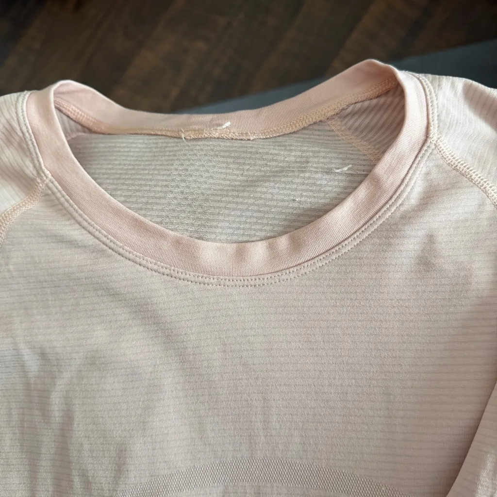 Lululemon Swiftly Tech Long Sleeve 2.0 in Feather Pink - Image 7