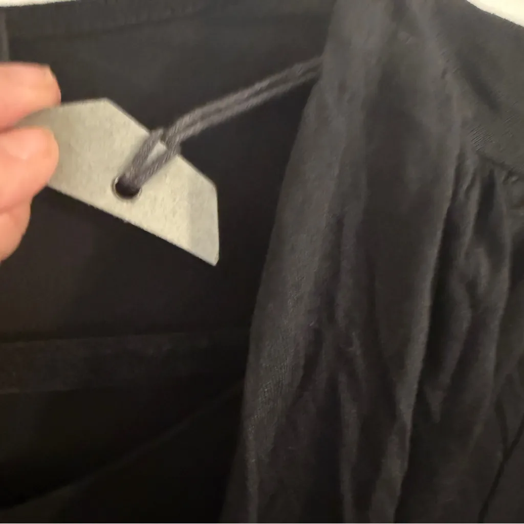 All Saints Women's Elegant Black Long Sleeve Dress 100% Viscose NWT - Image 4