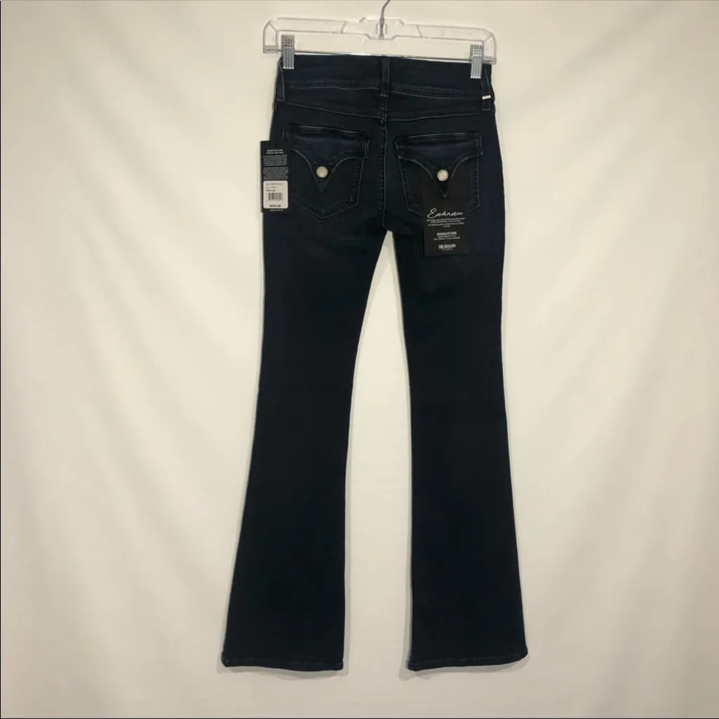 Hudson‎ Signature Boot Jeans With Flap Pockets Style WMP170DLV Color DNOU - Image 8