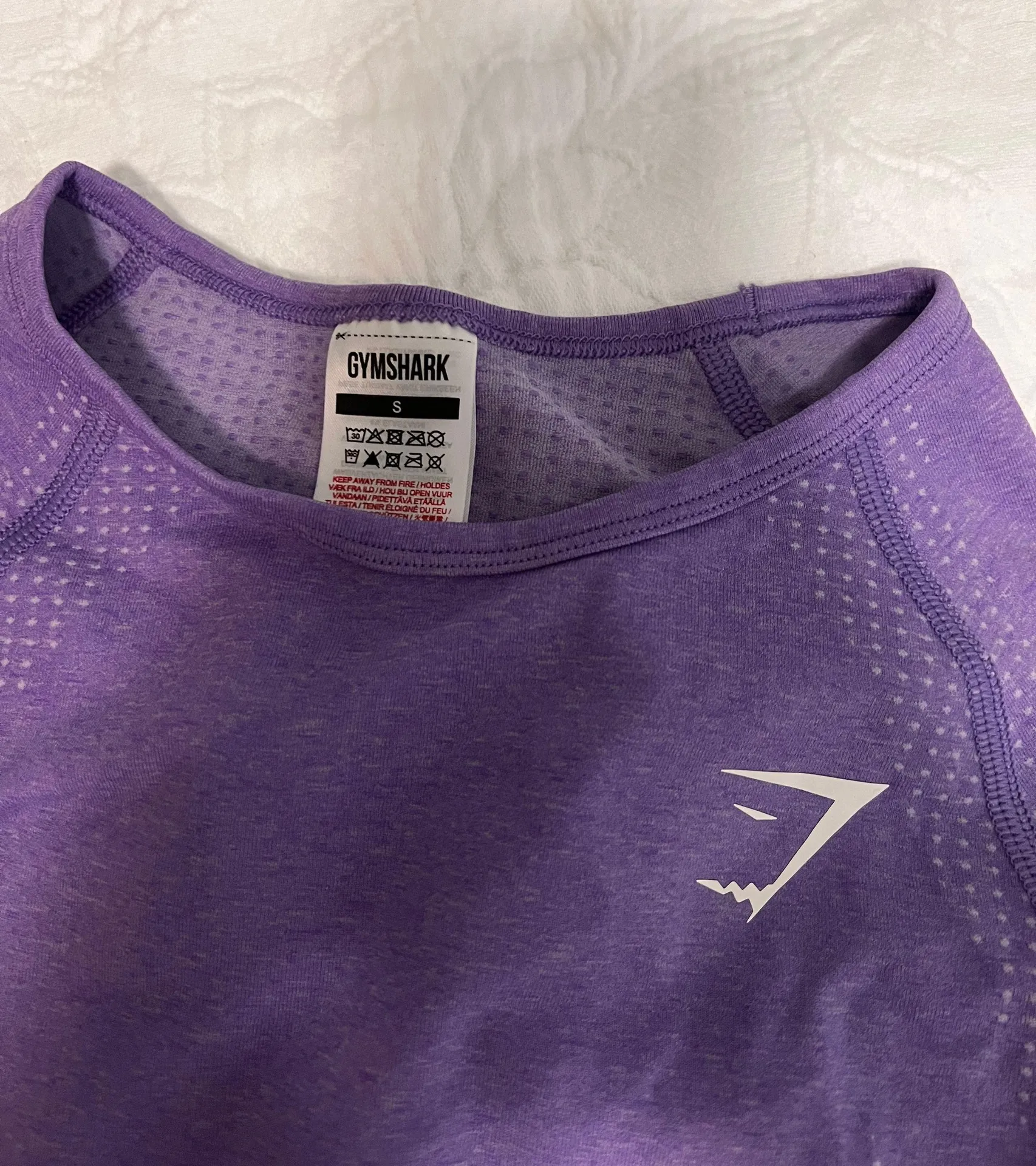 Cropped Long Sleeve Top - Image 3