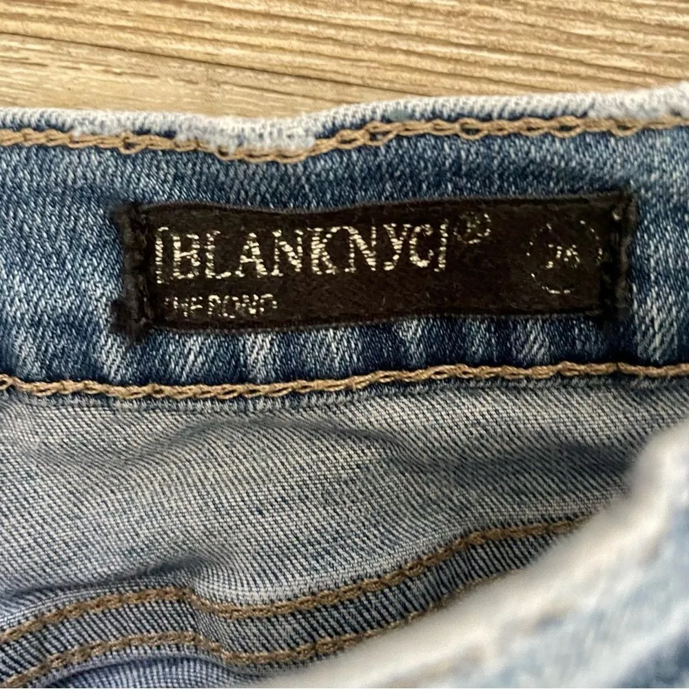 Blank NYC The Bond light wash mid rise skinny jeans - Image 6