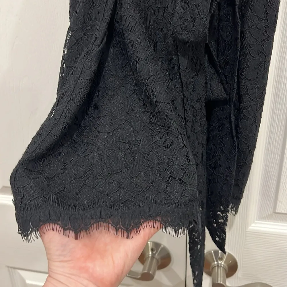 Diane von Furstenberg Purdette Lace Romper - Image 6