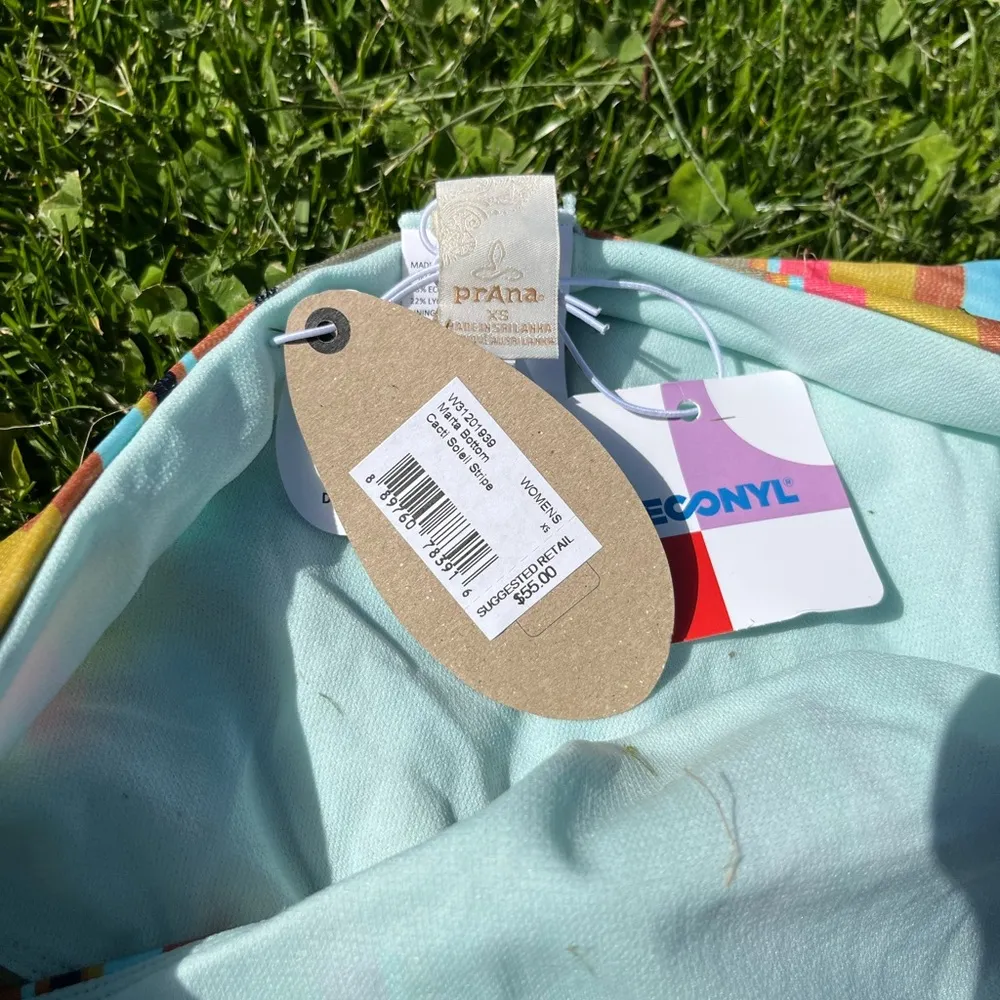 NEW w tags Prana Bikini Bottoms XS - Image 4