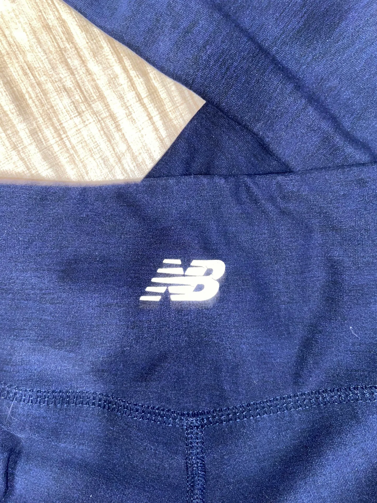 New Balance Navy Blue  Leggings - Image 4