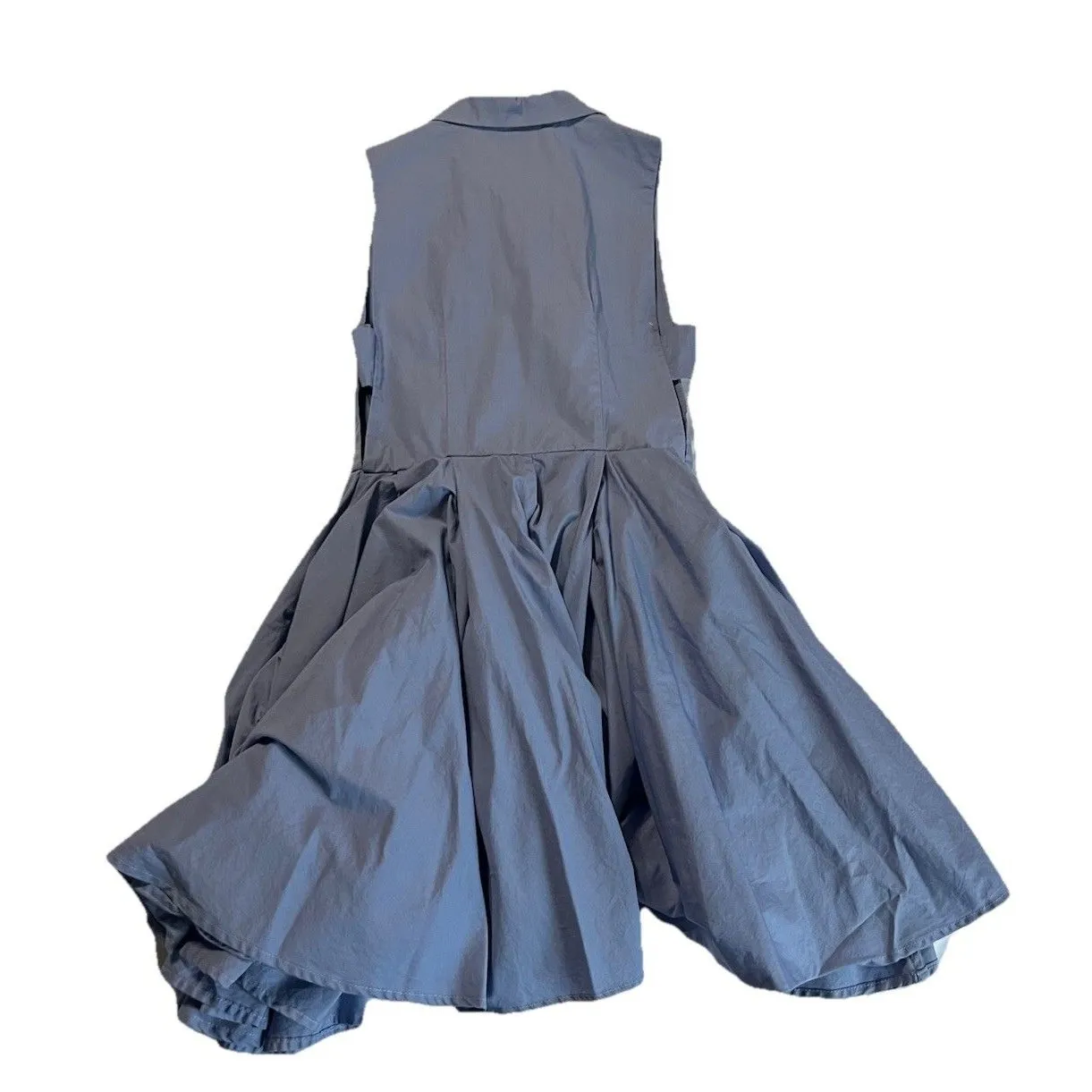 Revolve a.c.e Jules Pleated Dress Blue Size X - Image 5