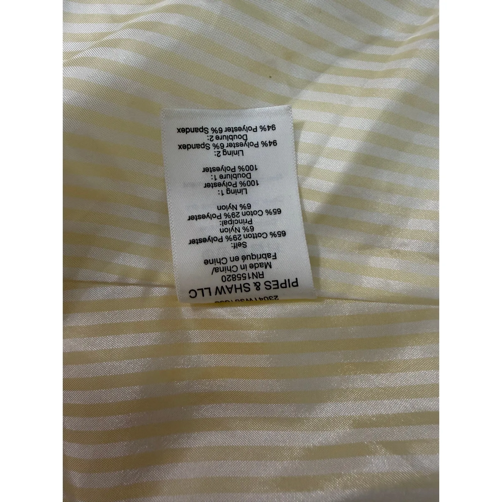 Veronica Beard Blazer Jenny Short Sleeve Yellow Plaid Dickey Jacket size 4 - Image 6