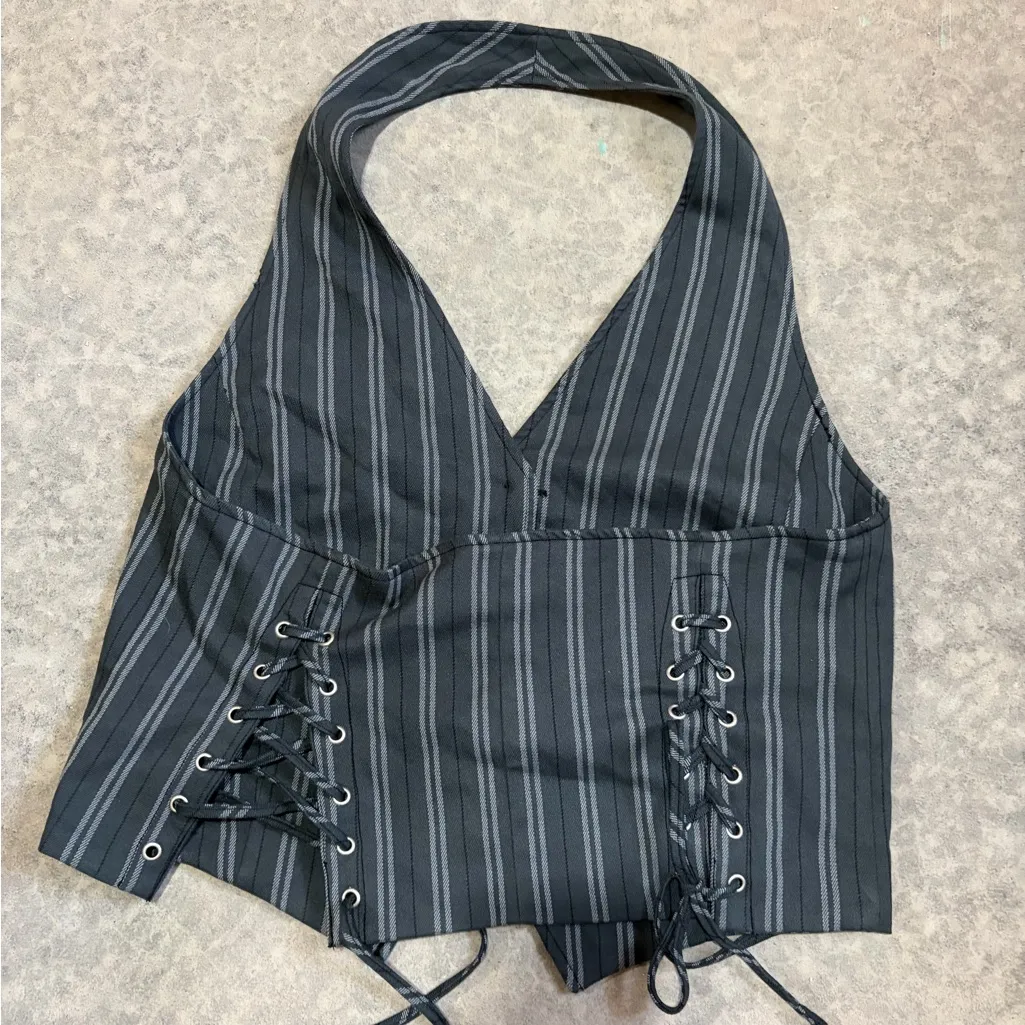 Free people Dakota Stripe Halter Vest - Image 3