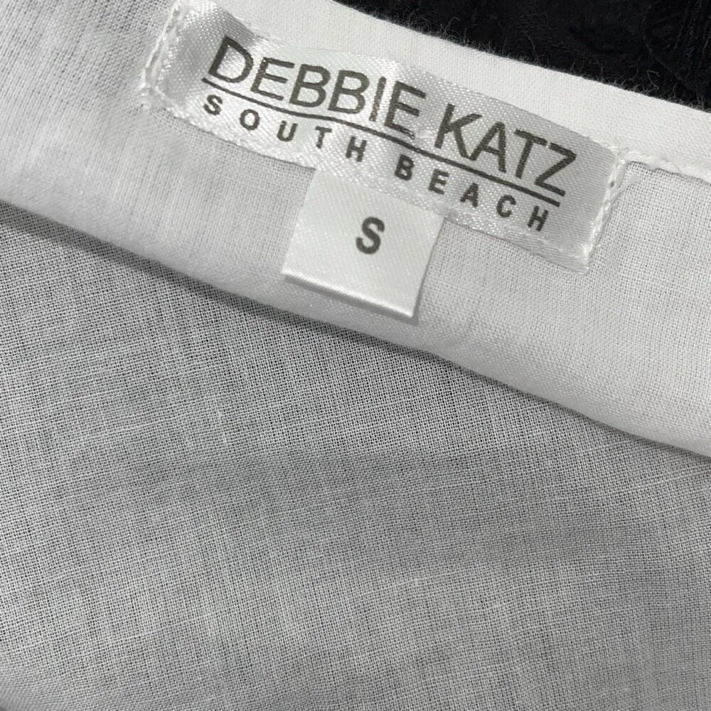 Debbie Katz South Beach Womens Embroidered Mystic Kaftan Cover - Image 8