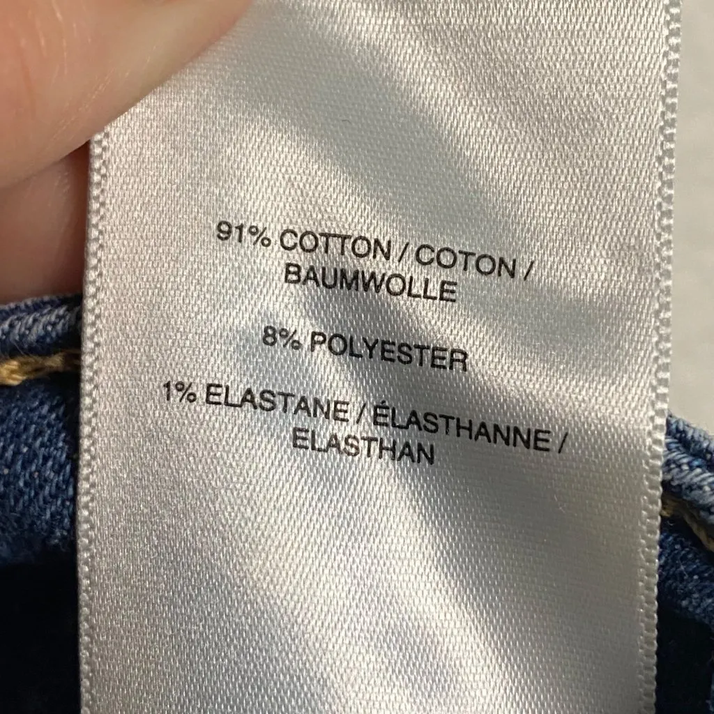 Silver Jeans Womens 28x33 Suki Bootcut Embroidered Mid Rise Stretch Dark Wash - Image 10