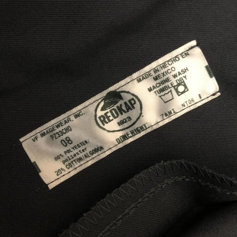 Red Kap Womens Work N Motion Pants Khaki Pockets 8 Gray - Image 3